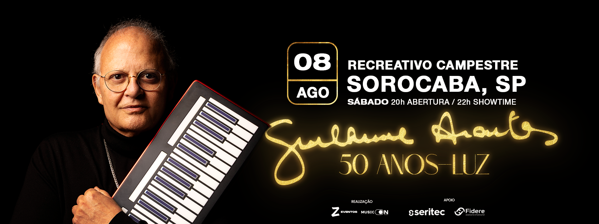 Guilherme Arantes – 50 Anos-Luz